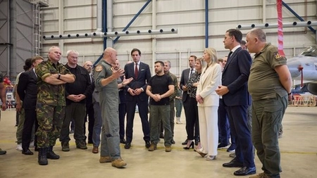 Ministrul danez al Apărării: „Sunt mândru că Danemarca, împreună cu Olanda, va dona avioane de luptă F-16 Ucrainei