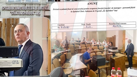 România este țara tuturor posibilităților! Dr. Daniel Timofte e din nou manager la Spitalul „Sf. Spiridon”, după ce în urmă cu trei luni a fost demis de ministrul Sănătății pentru ilegalități - FOTO