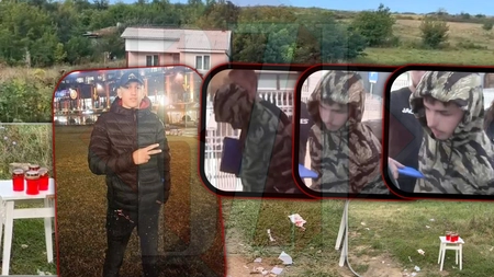 Majorat de coșmar! Iată filmul tragediei! „Casapu”, un puști cu aere de șmecher, a dat cu un cuțit pe unde a apucat. Lecția de „smardoi” pe care a predat-o îl va ține în pușcărie ani grei - FOTO/VIDEO