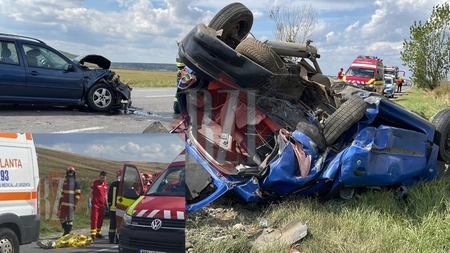 Accident rutier la Podu Iloaiei. Un bărbat a decedat. Traficul este blocat pe ambele sensuri de mers - FOTO, LIVE VIDEO, UPDATE