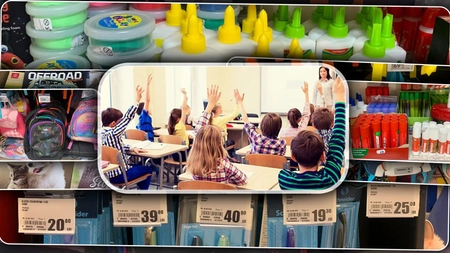 Se face chetă pentru începutul noului an școlar! Câți bani trebuie să scoată părinții din buzunar pentru ca preșcolarii să aibă tot ce este necesar în sălile de curs - FOTO