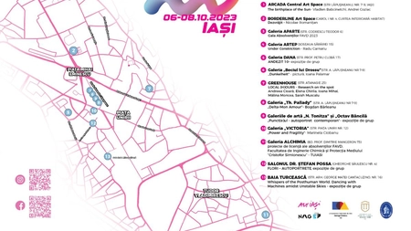 Expoziții organizate cu ocazia evenimentului Nopții Albe a Galeriilor, Iași