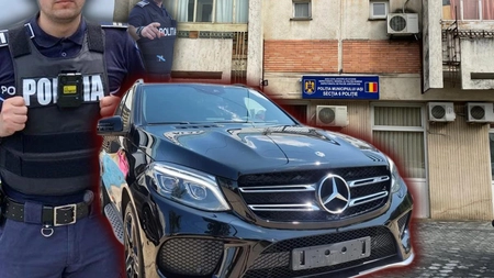 Cascadorii râsului la Secția 6 de Poliție din Iași! Un „șmecher” cu Mercedes și o alcoolemie de 1,16 la mie s-a urcat la volan de față cu oamenii legii după ce a aflat că are dosar penal și a plecat la drum - EXCLUSIV