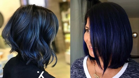 Brunet albăstrui. Cum să oferi podoabei capilare un plus de frumusețe cu o nuanță vibrantă