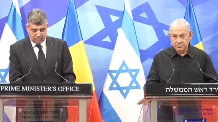 Premierul Ciolacu, declarații alături de Benjamin Netanyahu: 
