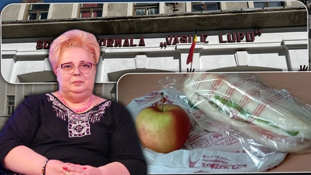 Sendviș și un fruct în loc de o masă caldă la Colegiul Pedagogic „Vasile Lupu” din Iași: „Vom opta pentru pachet alimentar în valoare de 15 ron” - FOTO