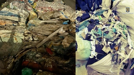 Percheziții mamut în 4 județe din România! Sunt vizați cei care au adus ilegal în țară <em class='ep-highlight'>peste</em> 1.500 tone de gunoi