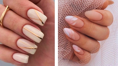 Modele de unghii simple nud. Tehnici uluitoare pentru o manichiură elegantă