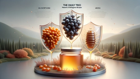 Top 3 Super-Alimente care iți pot da 10x la sănătate: Cătina, Aronia și Mierea Manuka