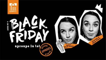 A început Black Friday în Iulius Mall Iași. Brandurile afișează reduceri de până la 70%