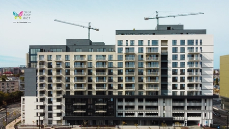 Finalizarea lucrărilor pentru Faza 1 din Silk District - un moment important pentru dezvoltarea rezidențială din Iași