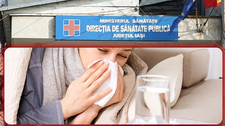 240 de ieșeni au ajuns la spital, în ultima săptămână, din cauza infecțiilor respiratorii acute