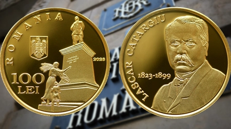 Banca Naţională a României, emisiune numismatică cu tema 200 de ani de la nașterea lui Lascăr Catargiu