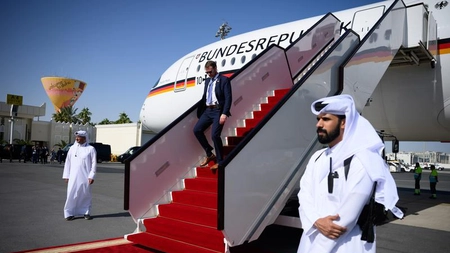 Incident diplomatic în Qatar. Președintele Germaniei a fost lăsat să aștepte la ușa avionului jumătate de oră