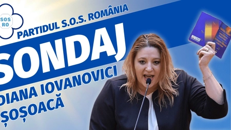 S.O.S. România, partidul Dianei Șoșoacă, a ajuns la 6 la sută