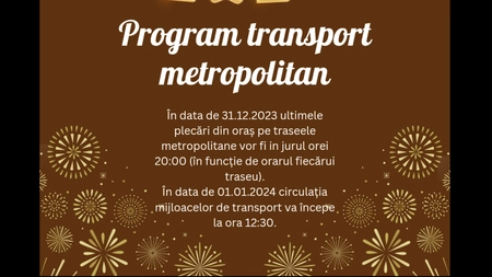 CTP Iași a transmis programul de Revelion pe traseele metropolitane