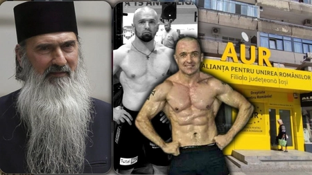 Gabriel Apreutesei, bătăușul de la filiala ieșeană AUR! Săgeata lui ÎPS Teodosie a amenințat cu arma în trafic - FOTO