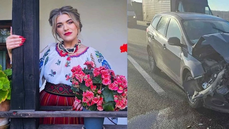 Interpreta de muzică populară Diana Sârbu, la un pas de moarte. A intrat cu mașina într-o cisternă cu petrol