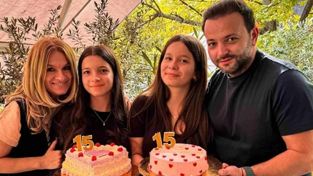 Gemenele lui Mihai Morar s-au distrat la Balul Bobocilor. Cum s-au îmbrăcat Mara și Cezara