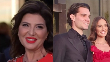 Liliana Tănase, soacra lui Ianis Hagi, leită fiica sa. Mama și fiica au avut ținute asemănătoare