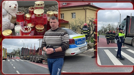 Șoferul de TIR care l-a ucis pe micuțul Luca în Lețcani ajunge astăzi la Iași. Îi va privi în ochi pe anchetatori. Îl va însoți patronul firmei de transport – FOTO/VIDEO