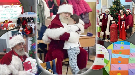 Scrisoarea unei fetițe din Iași pentru Moș Crăciun îți va umple ochii de lacrimi: „Tot ce îmi doresc este un bănuț de ciocolată” - FOTO