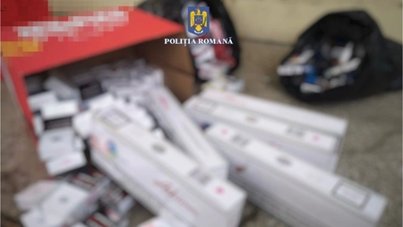 <em class='ep-highlight'>Peste</em> 8.500 de țigarete au fost confiscate de polițiștii ieșeni