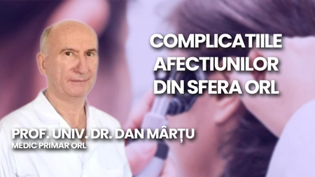 LIVE VIDEO - Prof. univ. dr. Dan Mârțu, medic primar ORL discută în emisiunea BZI LIVE despre complicațiile afecțiunilor din sfera ORL - FOTO