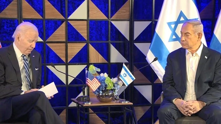 Biden s-a întâlnit cu Netanyahu, dar nu l-a convins de necesitatea unui stat palestinian. „Această conversație s-a încheiat”