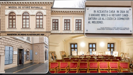 Muzeul de Istorie Naturală se redeschide. Edificiul a fost supus unor lucrări de refacere și consolidare, care au durat aproape cinci ani – FOTO