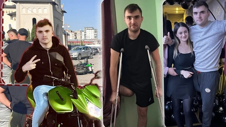 Tragedia a venit chiar înainte de nuntă. Gabriel a trecut milimetric pe lângă moarte, dar nu a mai putut dansa alături de logodnica sa - FOTO
