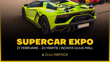 Best Rally Challenge a adus o expoziție de supercars în Iulius Mall: Lamborghini Urus, Audi R8, Mercedes-Benz AMG și multe altele