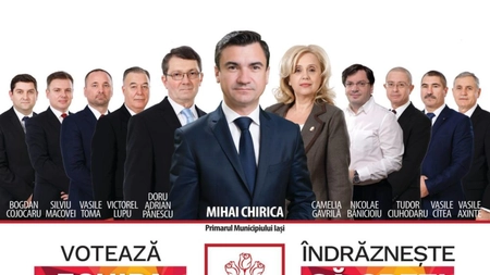 Ăștia sunt liderii PSD Iași! În 2016 îl pupau pe Mihai Chirica, șeful lor! Erau încolonați ca niște vasali - FOTO