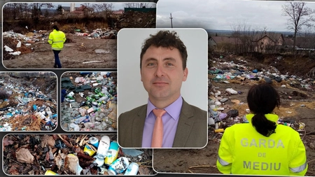 Plângere penală pentru primarul din Iași! Comisarii de mediu au găsit munți de gunoaie - FOTO