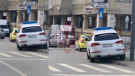 Controversatul om de afaceri Viorel Blăjuț, la un pas de a pune viețile pietonilor în pericol - FOTO