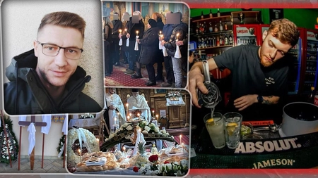 Filmul tragediei din Underground Pub Iași. Barmanul Edward Manolache l-a omorât dintr-un pumn pe Vlad Smoc. Ieri, tânărul decedat a fost condus pe ultimul drum - EXCLUSIV/FOTO
