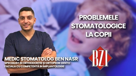 LIVE VIDEO - Dr. Billy Ben Nasar medic stomatolog specialist în ortodontie și ortopedie dento facială cu competentă în implantologie discută în emisiunea BZI LIVE despre afecțiunile parodontologice cu care se confruntă copiii