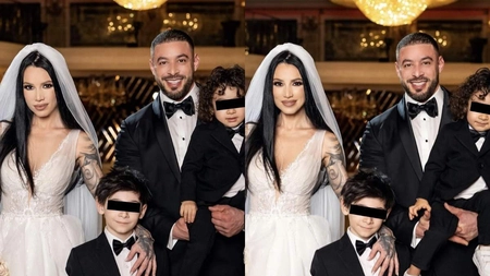 Roxana Vancea și soțul ei, Dragoș Paiu, s-au căsătorit religios. Vedeta a strălucit în rochia de mireasă. Imagini de la eveniment - FOTO