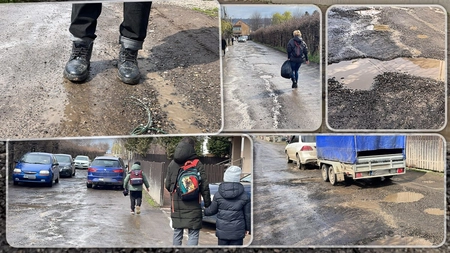 Iașul anului 2024, condus de Mihai Chirica. O mamă umblă cu papucii de schimb ai fiului ei în sacoșă pentru că până la școală înoată prin glod: „Se stropește până după cap de noroi” – FOTO/VIDEO