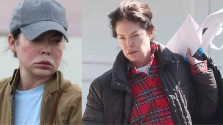 Vedeta care și-a distrus frumusețea angelică cu operațiile estetice. Celebra actriță din anii '90 cu greu poate fi recunoscută