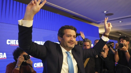 Partidul naționalist Chega din Portugalia, salt spectaculos în preferințele oamenilor! Și-a triplat scorul în doar 2 ani - VIDEO