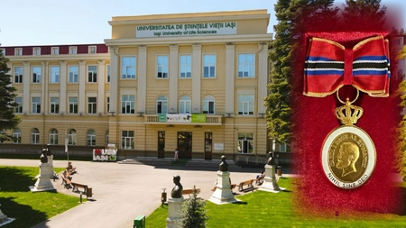 USV Iași a primit decorația regală „Nihil Sine Deo”