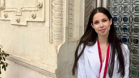 Violeta Bănică s-a postat alături de iubitul ei! Fiica Andreei Marin și a lui Ștefan Bănică Jr. nu a mai fost văzută în această ipostază