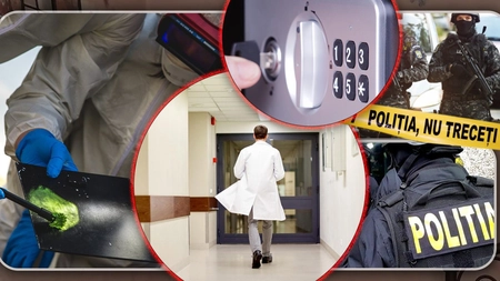Jaf ca în filme, cu un medic din Iași în prim-plan. Un seif ascuns în spatele unui tablou a fost scos cu dalta din perete. Totul a durat doar câteva minute - EXCLUSIV/FOTO