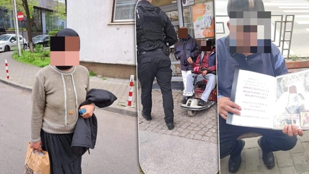 Liderul cerșetorilor din Iași a fost prins de Poliția Locală! Avea o adevărată rețea: persoanele cu handicap, personaje-cheie în „afacere” - FOTO