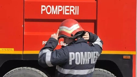 Incendiu în comuna Movileni ! Flăcările au cuprins o casă - VIDEO