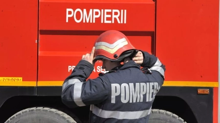 Incendiu în localitatea Mădârjac. O casă a fost cuprinsă de flăcări
