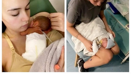 O femeie a născut de două ori în doar 22 de zile. Explicația este șocantă: 