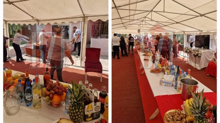 Imagini incredibile. Praznic „împărătesc la palatul lui Dragoș Stănescu, de la Ciurea. A trecut un an de când a murit „BCR”. Iată cum s-au pregătit romii - EXCLUSIV, FOTO, VIDEO