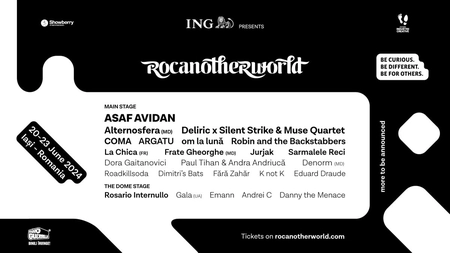 Full line-up la Rocanotherworld 2024! Artiștii alături de care vom dansa la Iași între 20 și 23 iunie